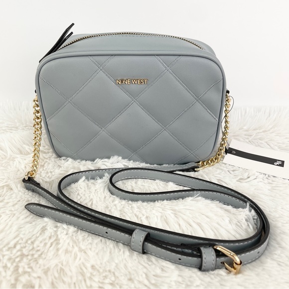 Nine West Handbags - Nine West light pastel blue cross body purse